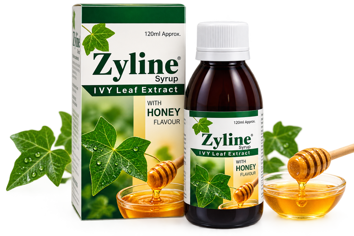 Zyline cough syrup 120ml bottle by Zonex Pharma