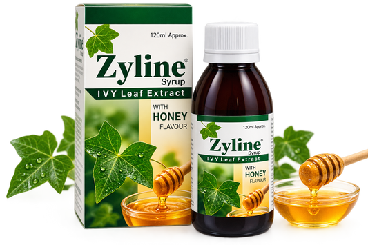 Zyline cough syrup 120ml bottle by Zonex Pharma