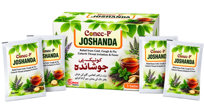 Conec-P Joshanda herbal sachets, 30-sachet pack by Zonex Pharma