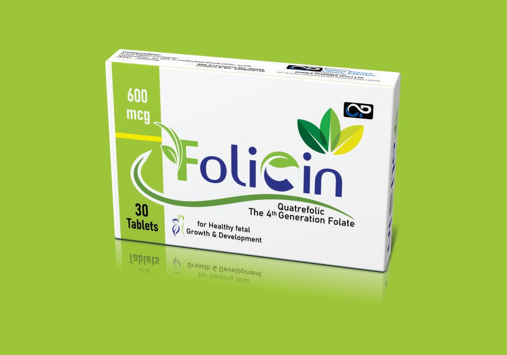 FOLICIN (30 TABLETS) – Zonex Pharma