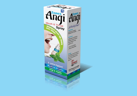 ZONEX ANGI MOUTH AND THROAT SPRAY (100ML)