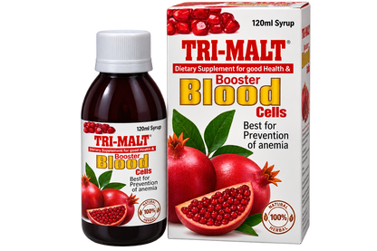 Tri-Malt iron syrup 120ml bottle by Zonex Pharma