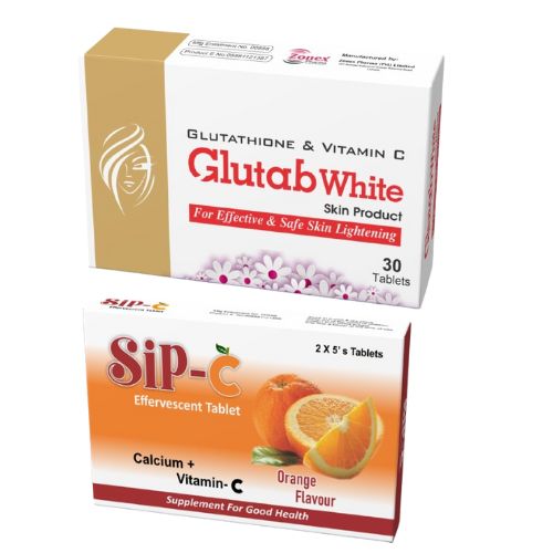 GLUTAB SKIN WHITENING PRODUCT+SIP-C